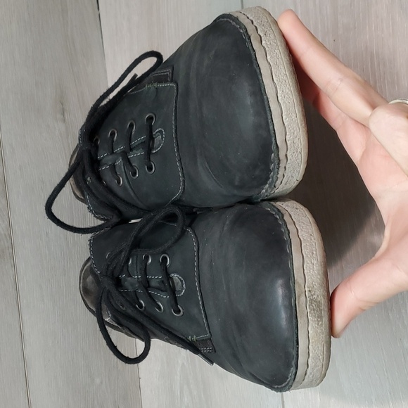 Josef Seibel Mens Ruben13 Plain Toe Leather Flats Sneakers boots shoes sz 14 - Picture 5 of 16